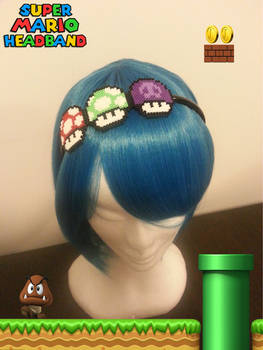 Mario Mushroom Headband