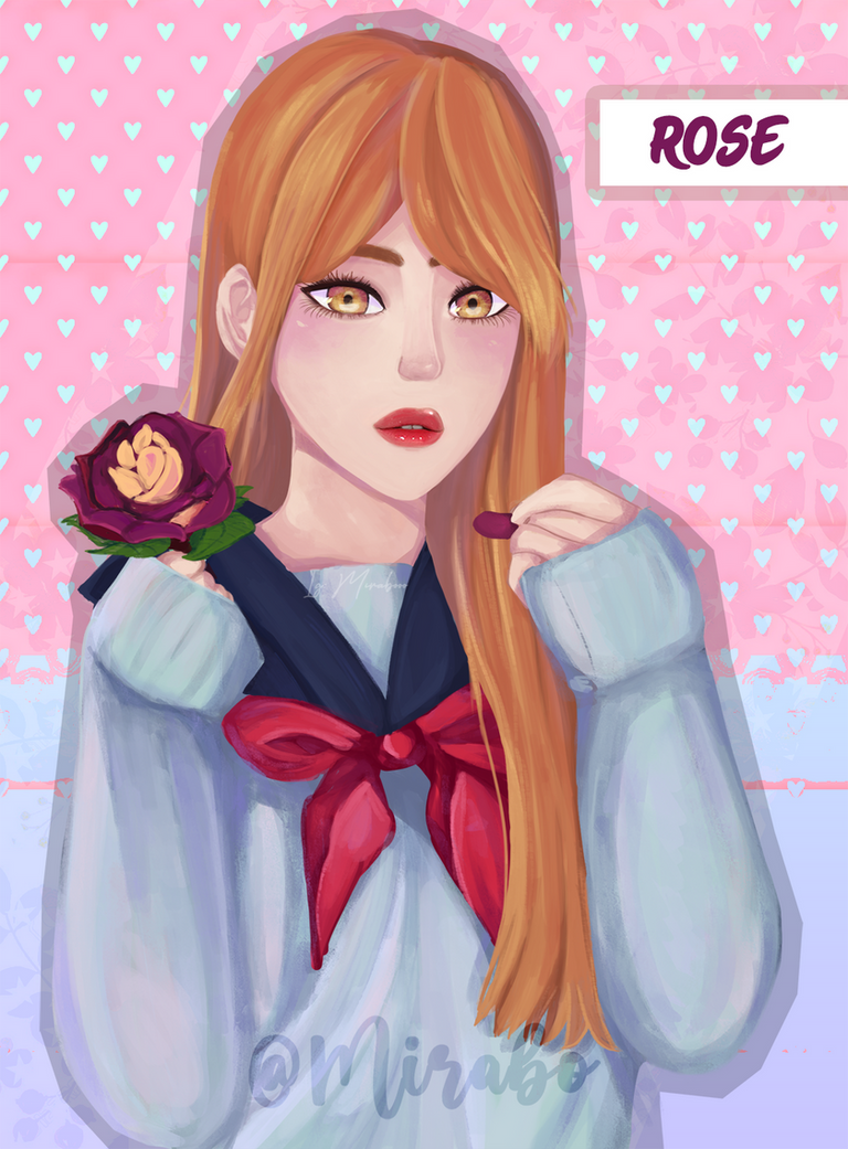 Rose Color Character ROSE (original Character) by GalynSoo on DeviantArt