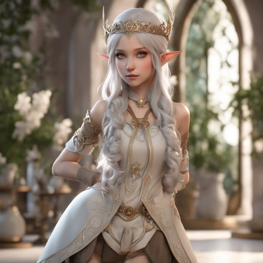 Elf by viseniatargaryan on DeviantArt