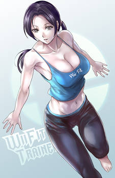 New female challenger:Wii fit trainer!