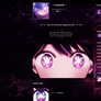 steam profile artwork | ai hoshino by @ysunarin