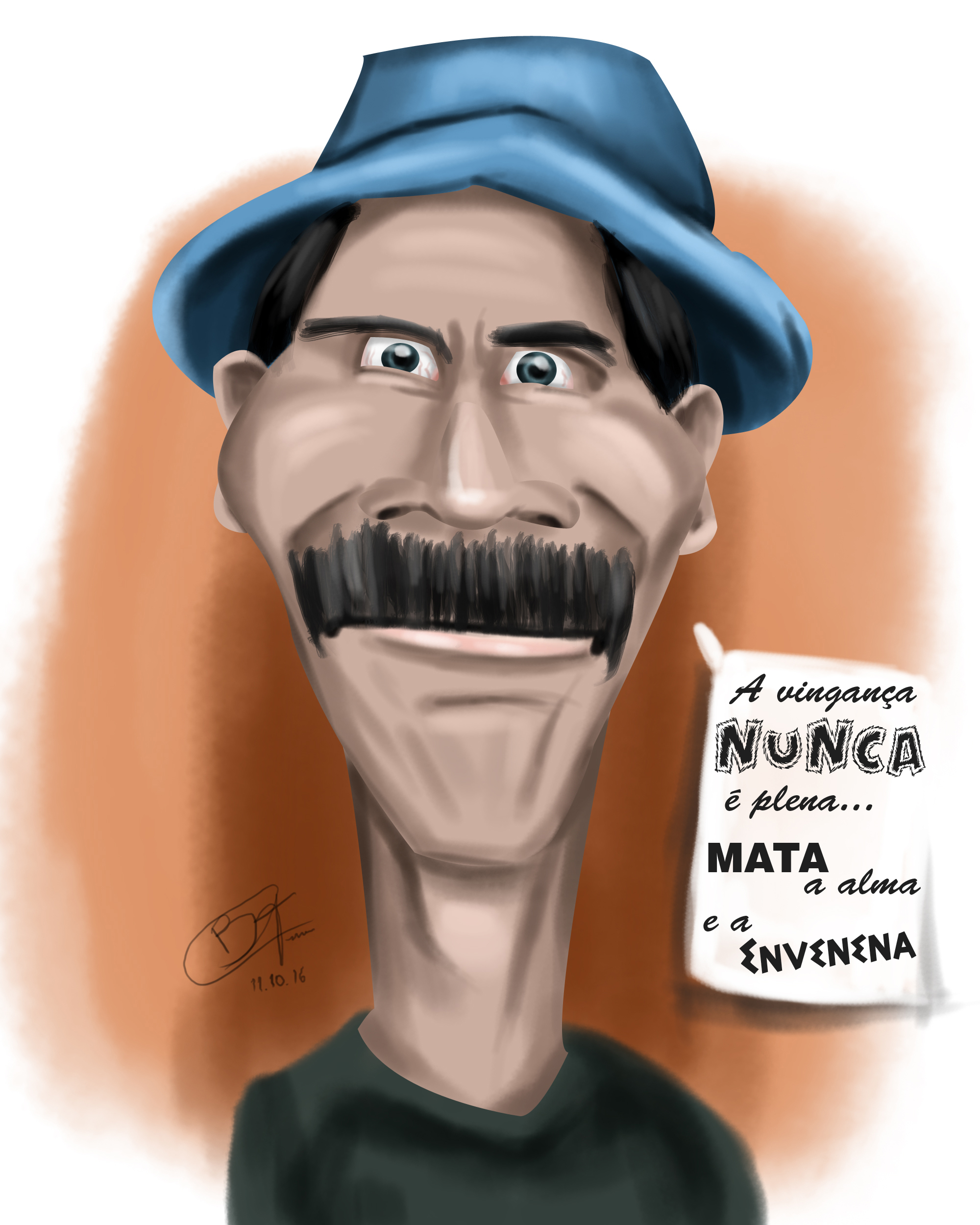 Don Ramon Chibi Sr. Madruga (Don Ramon) by bsfdigitalart on DeviantArt