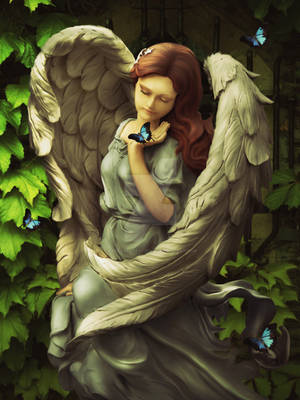 Angel Oriphiel by babsartcreations