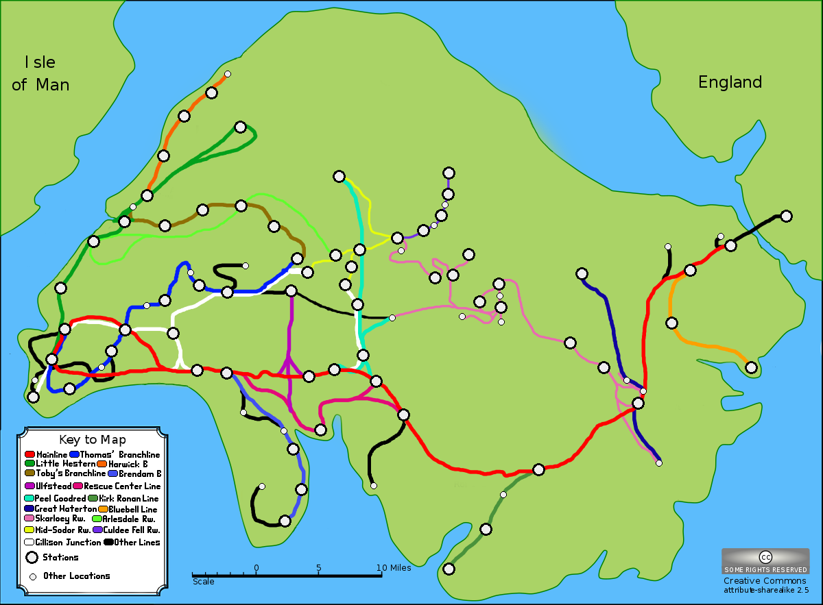 My Island Of Sodor Map V3 by HotDanimus on DeviantArt