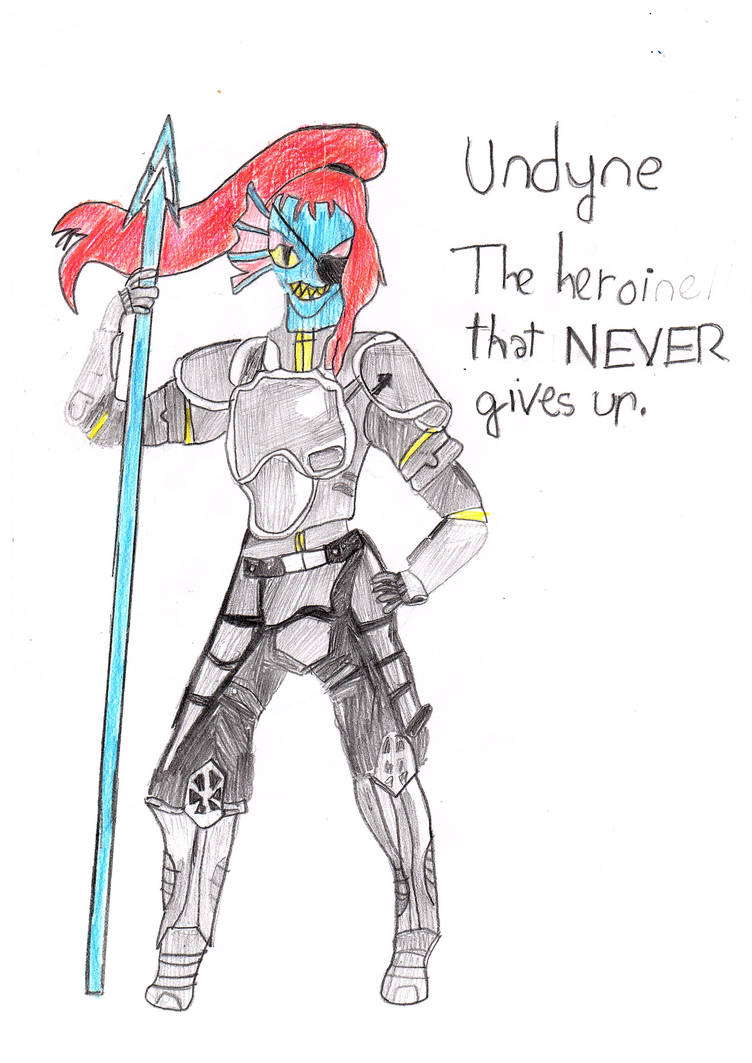 Undyne Fan Art by AlvaroGamer9406 on DeviantArt