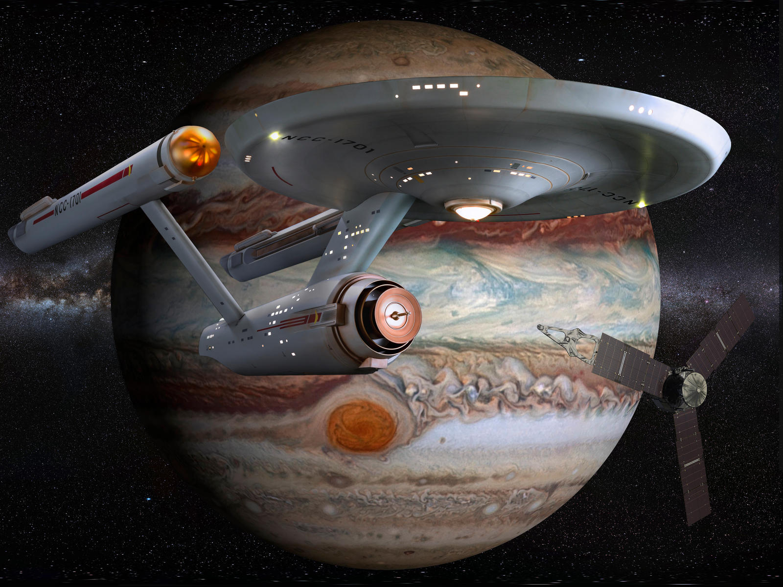 Star Trek USS Enterprise Model Created With Smithsonian's Help