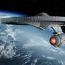 Enterprise refit Earth departure