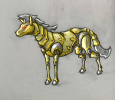 Brass Horse