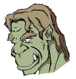 svg orc colored