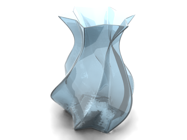 vase - glass with yafray