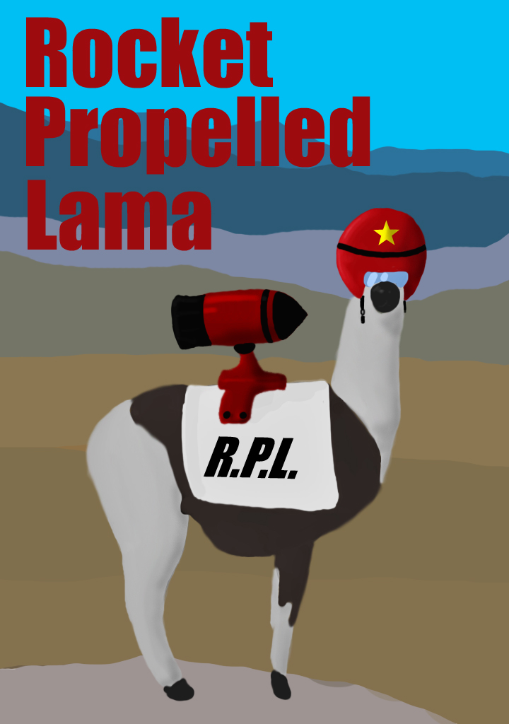 Rocket Propelled Lama