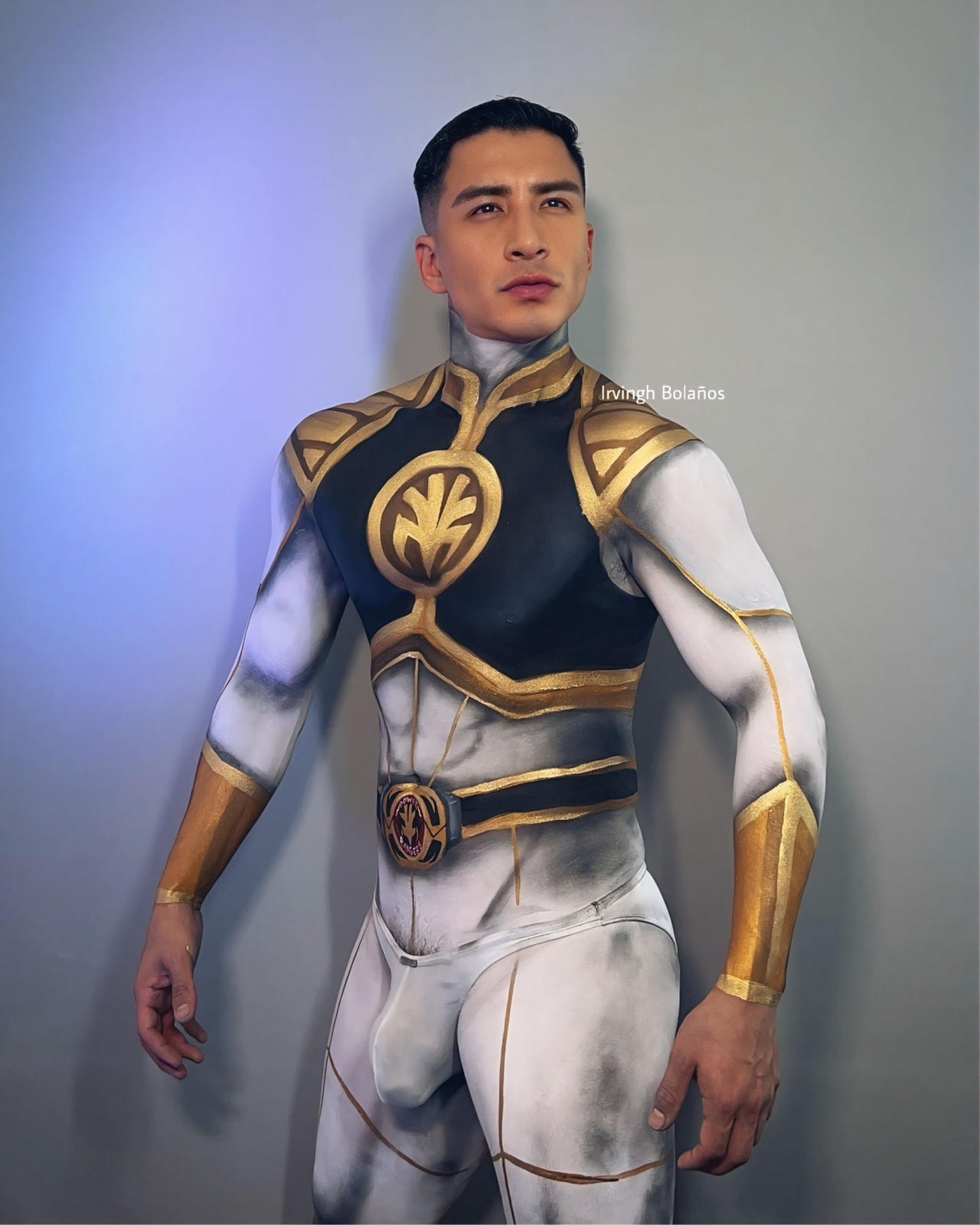 Power Ranger Body Power Ranger White body paint Irvingh Bolanos by irvinghbolanos on ...