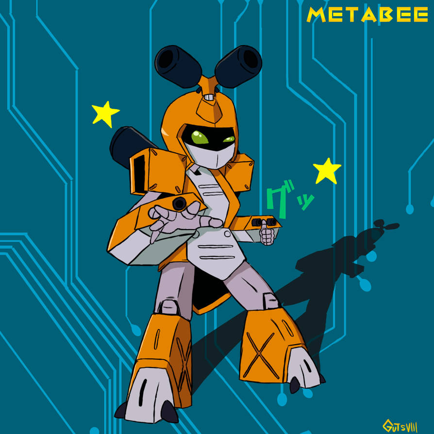 Metabee Evolution Metabee - Medabots by GutsVIII on DeviantArt