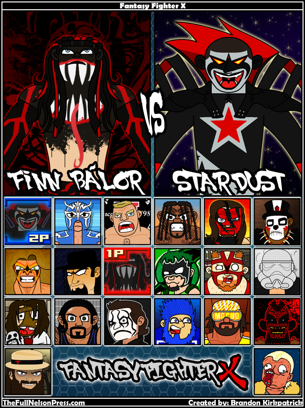 WWE Fantasy Fighter X by TheFullNelsonPress