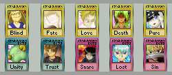 Yu-Gi Card avatars