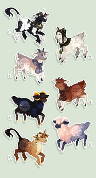 [Open 2/7] [Set Price] Little Goats and Sheep