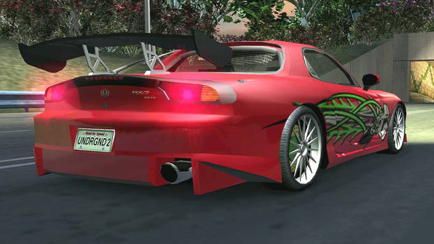 Mazda RX7 at Bayview Bridge Forward