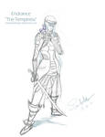 Free Sketch: Endrance by LluhnarDragon