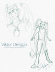 Free Sketch: Viktor Dreggo by LluhnarDragon