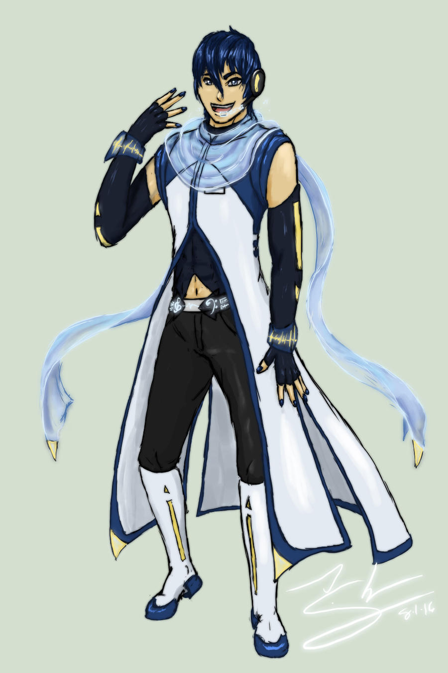 Kaito Collab by LluhnarDragon