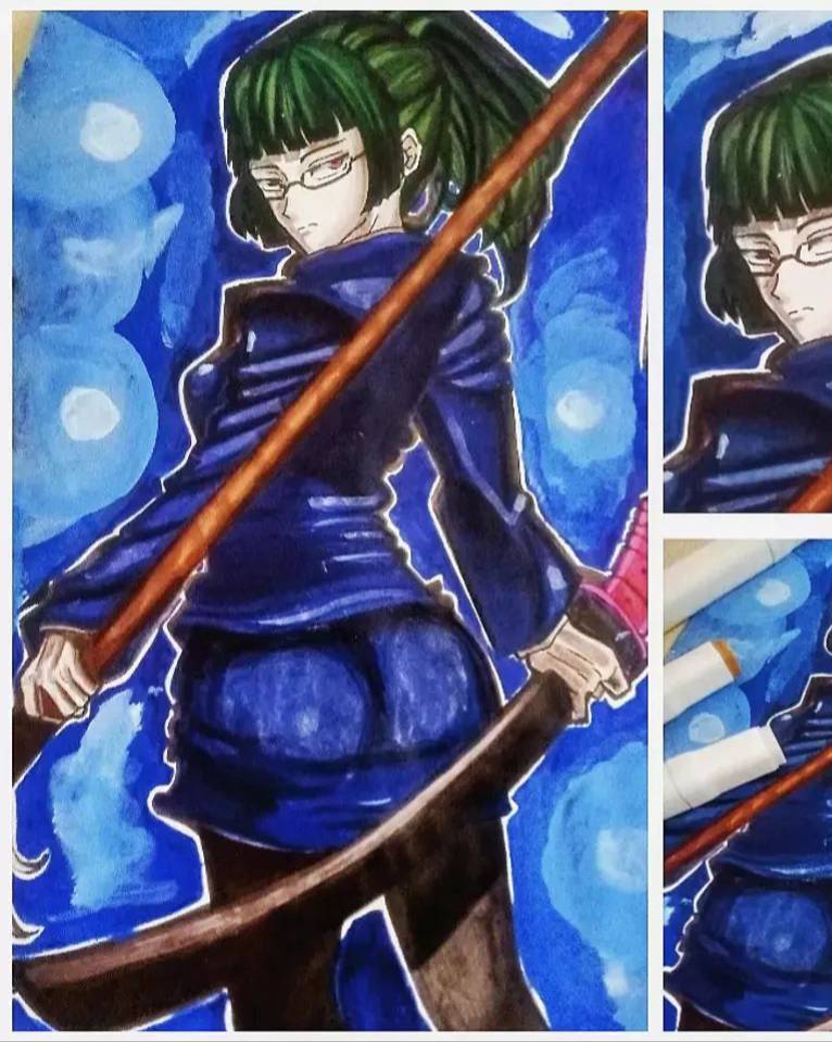 Maki Zenin From Jujutsu Kaisen By Cinnamoncake2023 On DeviantArt maki-zenin-from-jujutsu-kaisen-by-cinnamoncake2023-on-deviantart