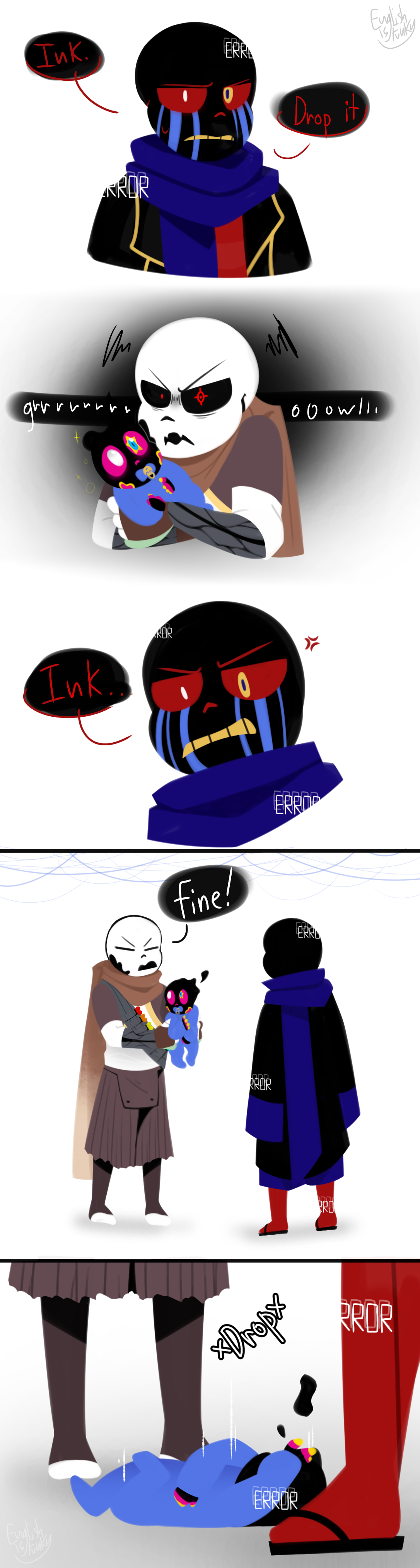 Error And Ink Ruru Drop It (Error and Ink) by English-iz-funky on DeviantArt