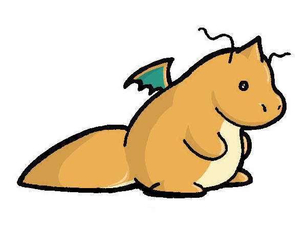 Dragonite in COLOR by LisaPuppets on DeviantArt