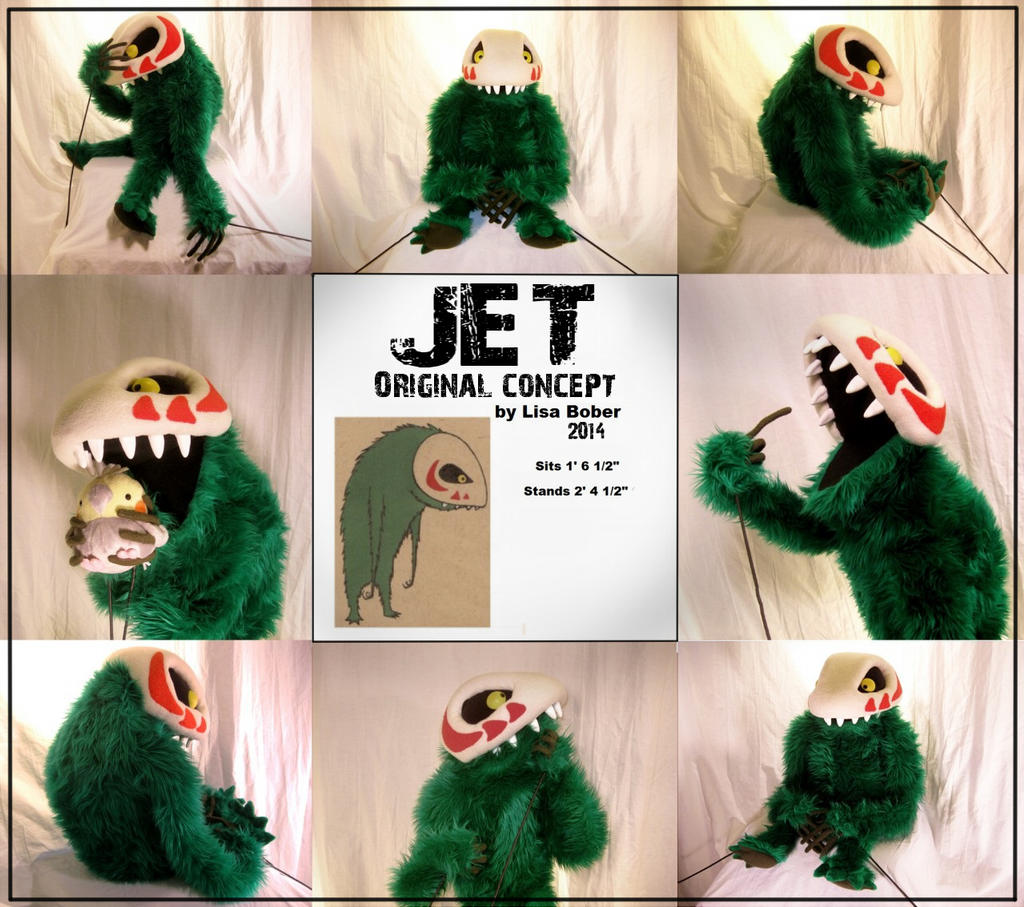 Jet - monster puppet