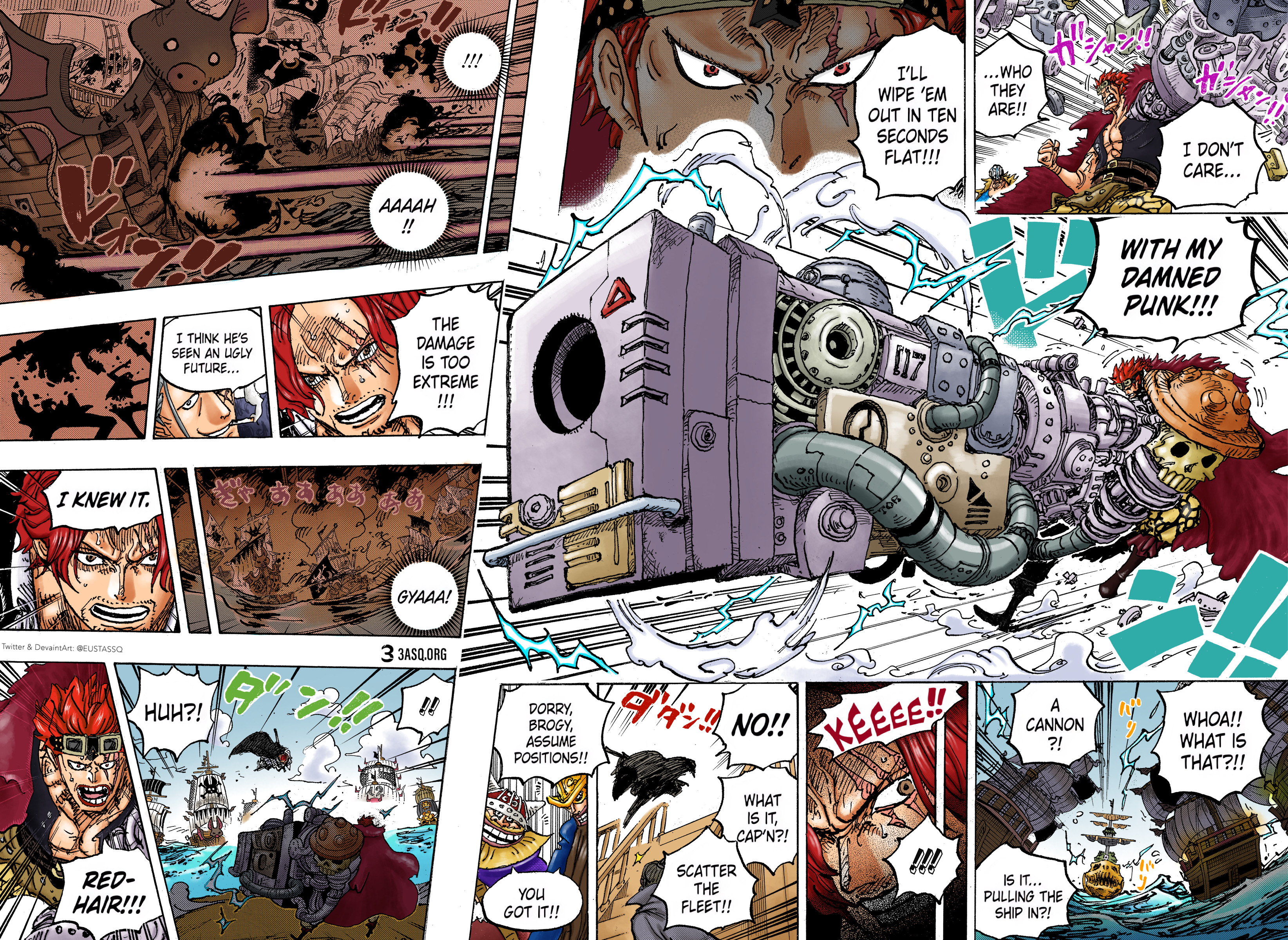 One piece Revealed these INSANE bouties - Chapter 1058 colored! 