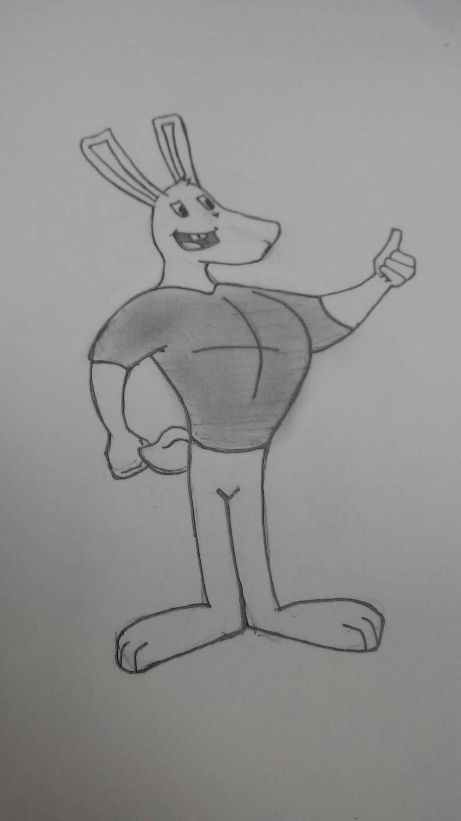 Buff Bunny by TruGeekster on DeviantArt