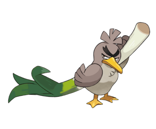 farfetch'd (pokemon) drawn by hisakichi