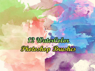 WaterColor Brushes by petermarge