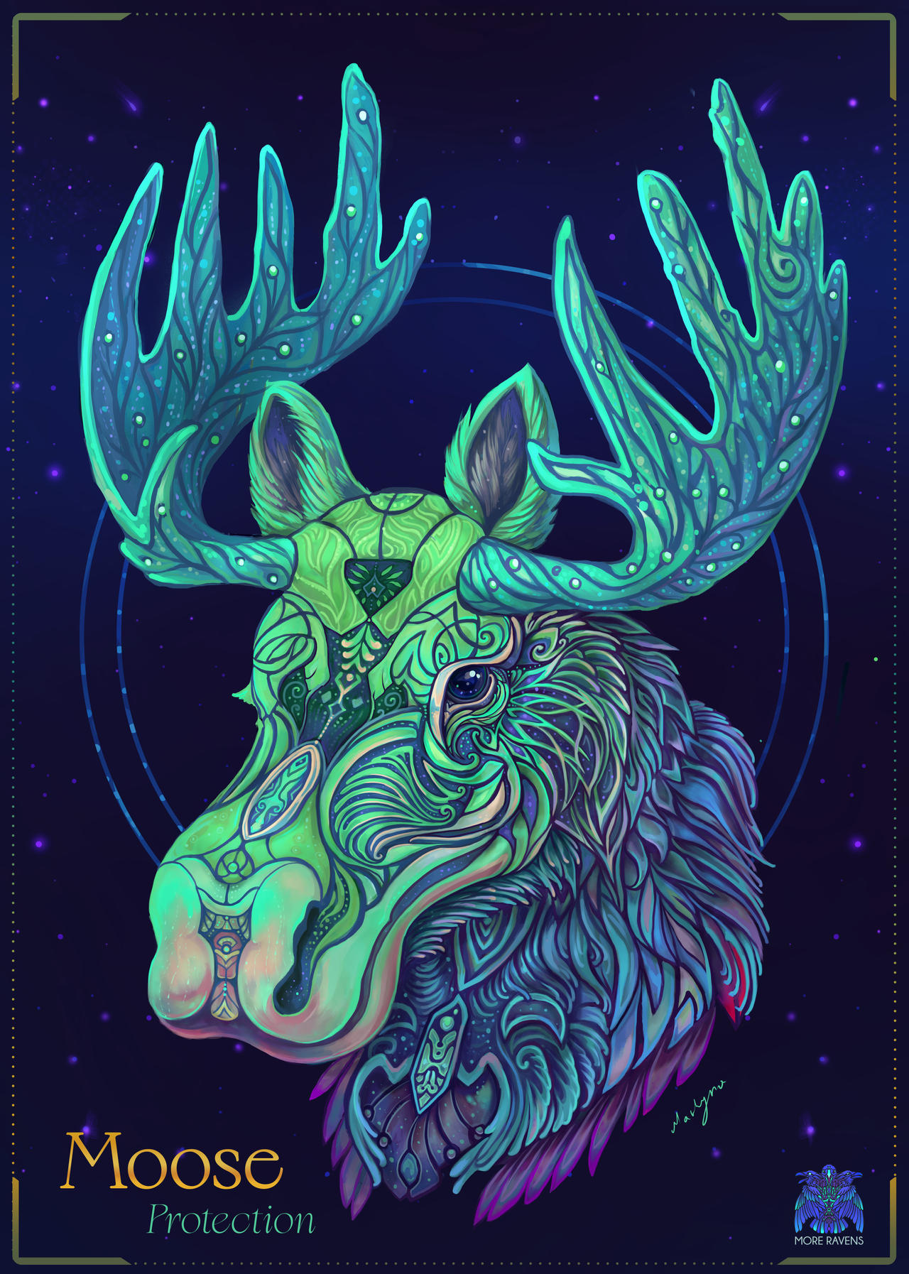 Moose by Sayrel on DeviantArt