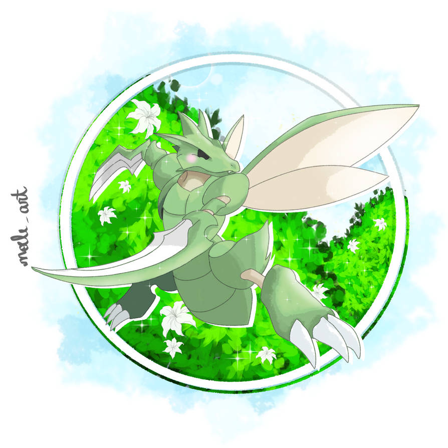 Scyther Fan Art Pokemon By Noeleart On DeviantArt scyther-fan-art-pokemon-by-noeleart-on-deviantart