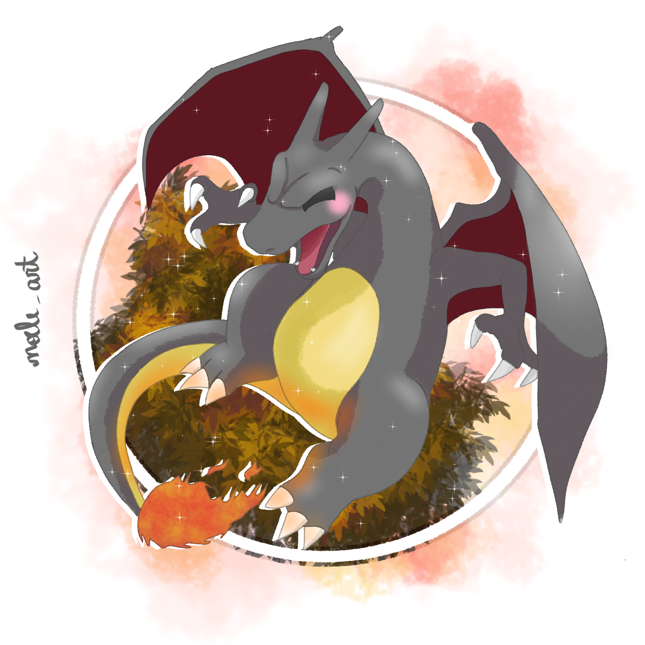 006 Shiny Charizard-Y by ExoticPoke on DeviantArt