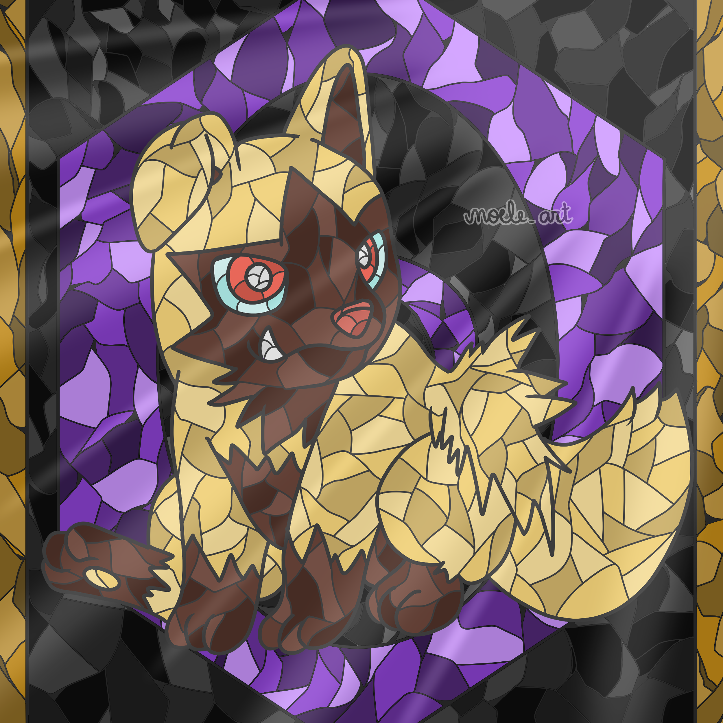 Poochyena's Scary Face by Pokemonsketchartist on DeviantArt