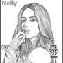 Nelly Burguette pencil Ricardo Camacho -rickamacho