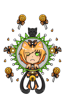 New OC, Halloween Logo Frame