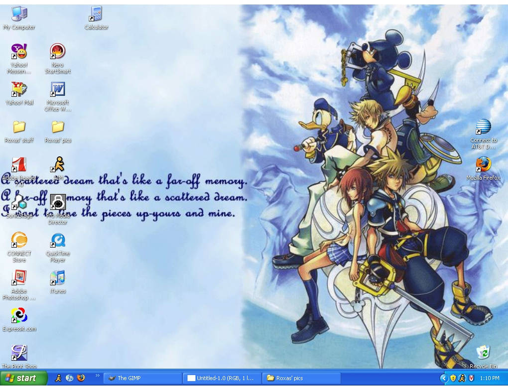 Kh Background Deviantart New KH wallpaper by Roxas4955 on DeviantArt