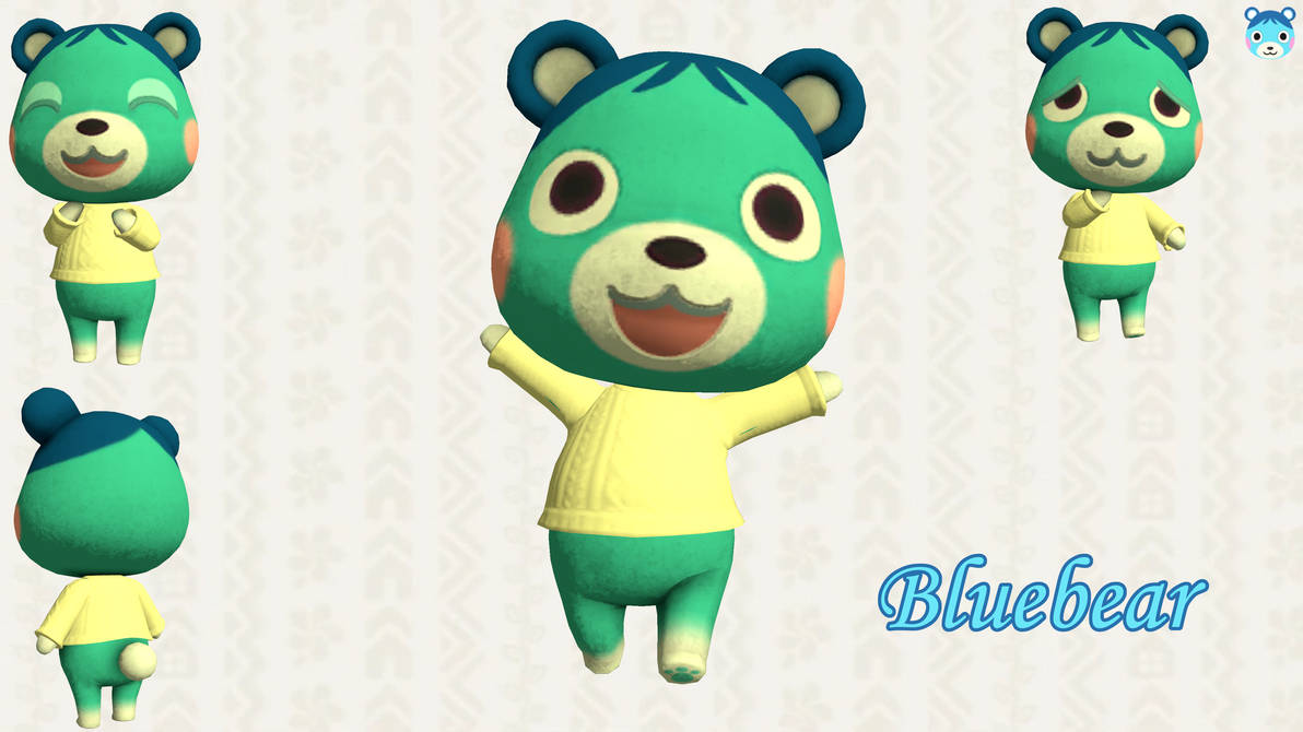 Cudbear Color Bluebear the Bear Cub by PhoenixAlaris on DeviantArt
