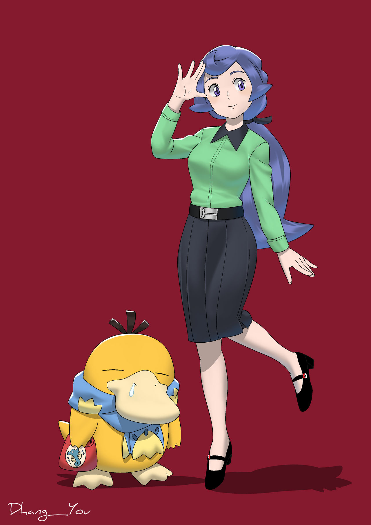 Pokemon Scarlet and Violet DLC - Liko by NemirArt on DeviantArt