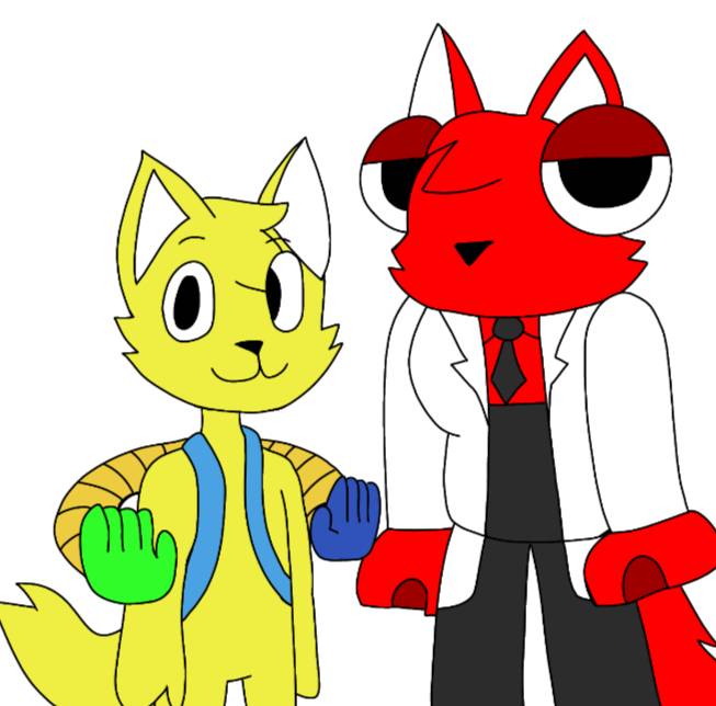 Mixed says hello to roblox players by MixedDaWolf on DeviantArt