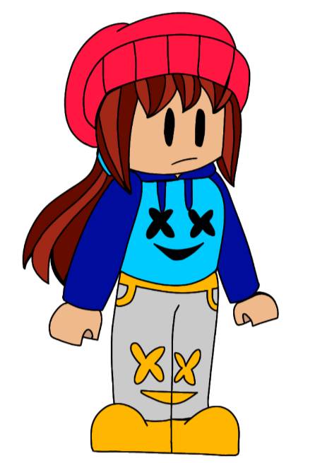 How to draw roblox noob, Art, Color, Drawing