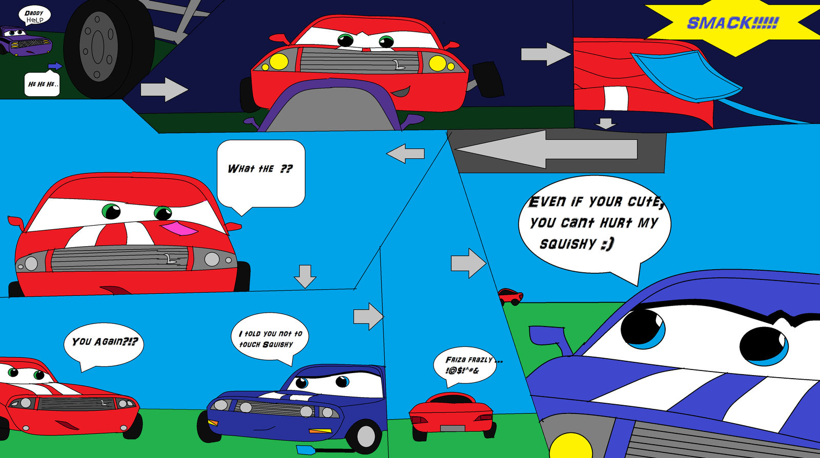 Cars Comic by Meerkatgirl1342 on DeviantArt