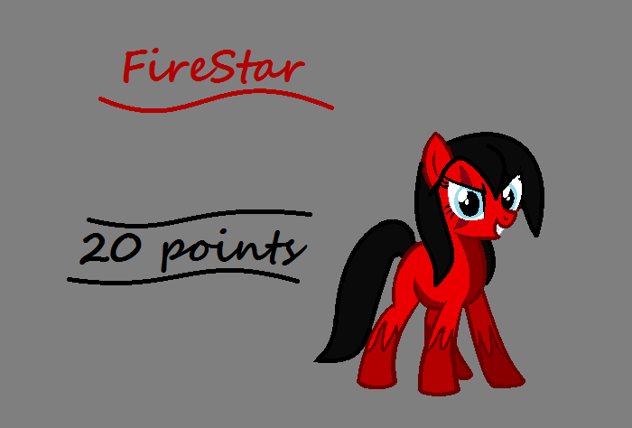 FireStar Adoptable *CLOSED*