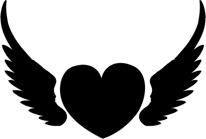 request - heart with wings by LFtattooDesign on DeviantArt