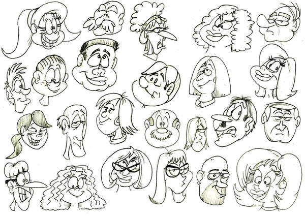 Faces by Granitoons on DeviantArt