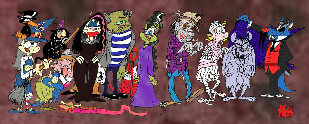 Hallowe'en 'toons