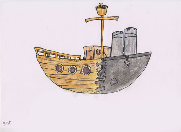 Ship (base) by Granitoons on DeviantArt