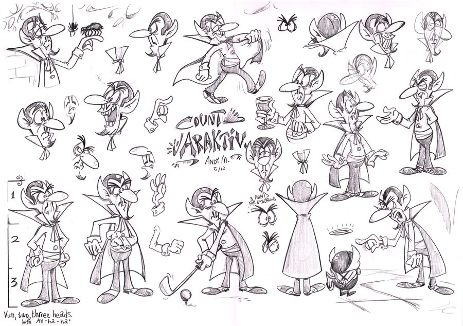 Model sheet - Count Araktiv by Granitoons on DeviantArt